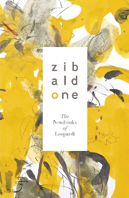 Zibaldone: The Notebooks of Leopardi book