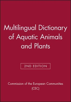Multilingual Dictionary of Aquatic Animals and Plants book