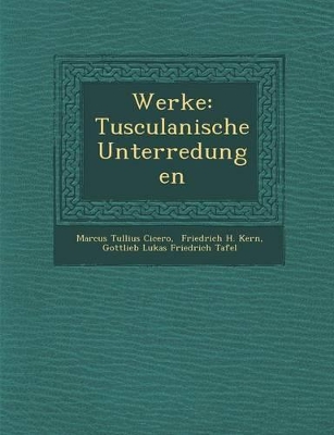 Werke: Tusculanische Unterredungen book