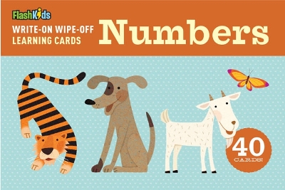 Write-On Wipe-Off Learning Cards: Numbers book