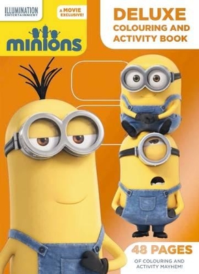 Minions - Deluxe Colouring and Activity Book book