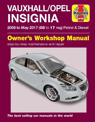 Vauxhall/Opel Insignia ('08-May 17) 08 to 17 reg book