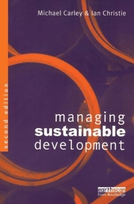 Managing Sustainable Development book