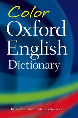 Color Oxford English Dictionary book