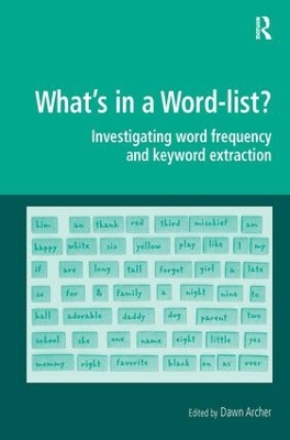 What's in a Word-List? by Dawn Archer