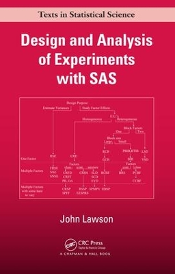 Design and Analysis of Experiments with SAS by John Lawson