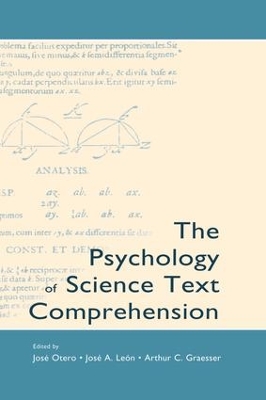 The Psychology of Science Text Comprehension by José Otero