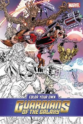 Color Your Own Guardians Of The Galaxy book