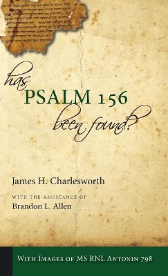 Has Psalm 156 Been Found? book