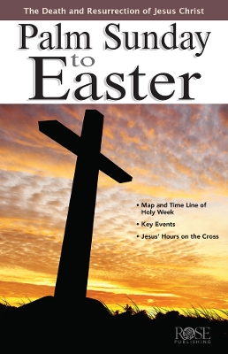 Palm Sunday to Easter Pamphlet book