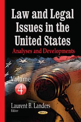 Law & Legal Issues in the United States by Laurent B Landers