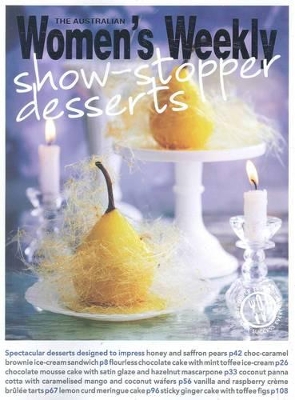 Show-stopper Desserts book