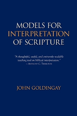 Models for Interpretation of Scripture book