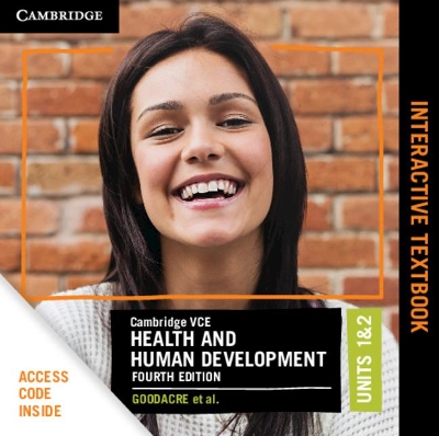 Cambridge VCE Health and Human Development Units 1&2 Digital Card by Sonia Goodacre