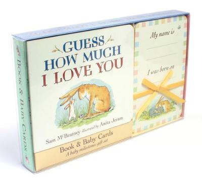 Guess How Much I Love You: Book & Baby Cards Milestone Moments Gift Set book