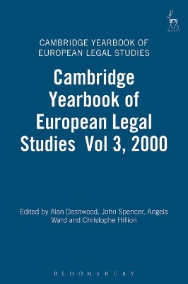 The Cambridge Yearbook of European Legal Studies by Professor Alan Dashwood