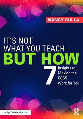 It's Not What You Teach But How book