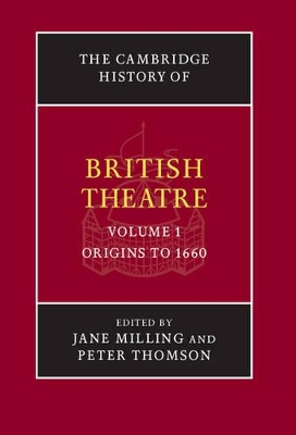 The Cambridge History of British Theatre book