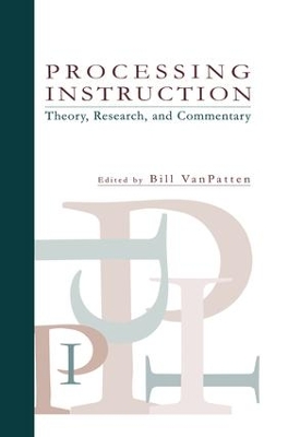 Processing Instruction by BIll VanPatten