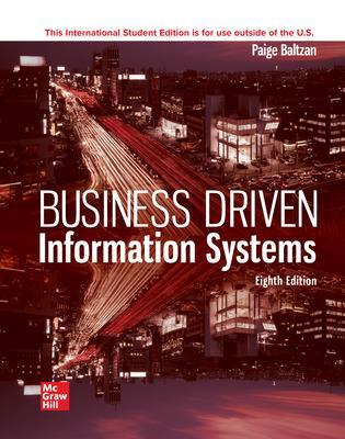 Business Driven Information Systems ISE book