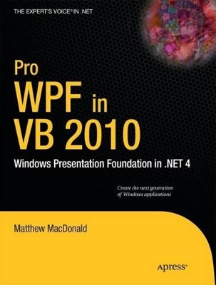 Pro WPF in VB 2010 book