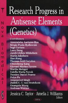 Research Progress in Antisense Elements (Genetics) book