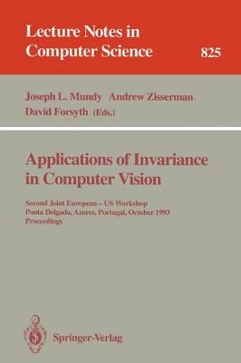 Applications of Invariance in Computer Vision book