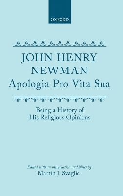 Apologia Pro Vita Sua book