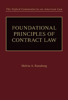 Foundational Principles of Contract Law book