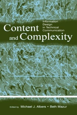 Content and Complexity book