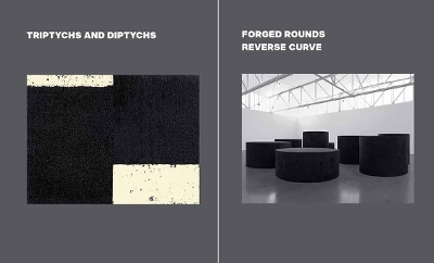 Richard Serra: Triptychs and Diptychs, Forged Rounds, Reverse Curve book