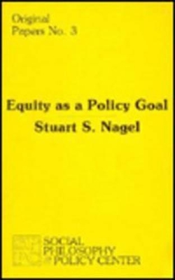 Equity as a Policy Goal book