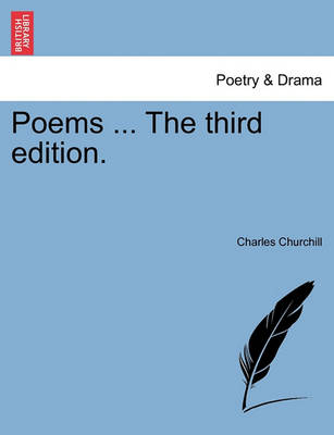 Poems ... the Third Edition. book