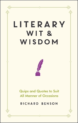 Literary Wit and Wisdom book