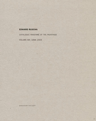 Edward Ruscha book