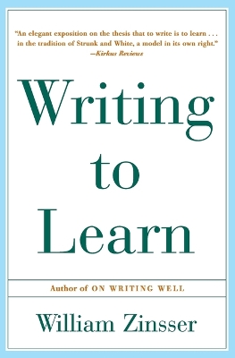 Writing to Learn book