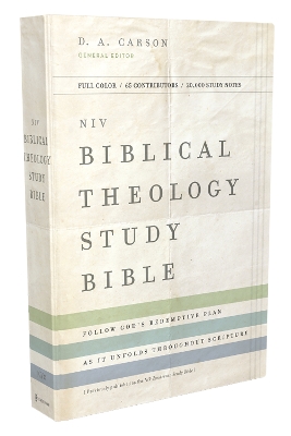 NIV, Biblical Theology Study Bible, Hardcover, Comfort Print book