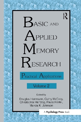 Basic and Applied Memory Research by Douglas J. Herrmann