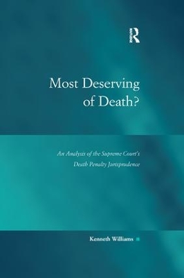 Most Deserving of Death? by Kenneth Williams