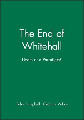 End of Whitehall book