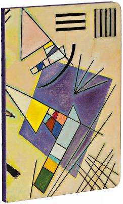 Black and Violet by Vasily Kandinsky A5 Notebook book