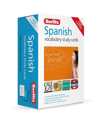 Berlitz Spanish Study Cards (Language Flash Cards) book