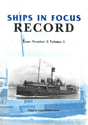 Ships in Focus Record 3 -- Volume 1 book