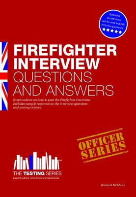 Firefighter Interview Questions and Answers book