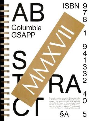Abstract 2017 book