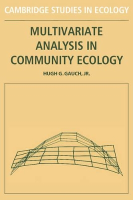 Multivariate Analysis in Community Ecology book