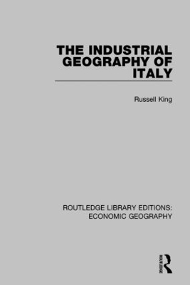 Industrial Geography of Italy book