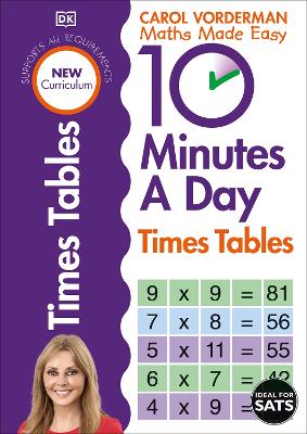 10 Minutes A Day Times Table book