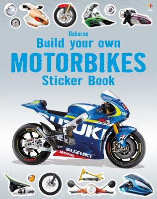 Build Your Own Motorbikes Sticker Book by Simon Tudhope