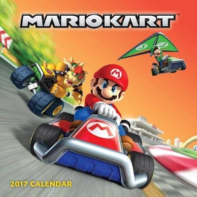 Mario Kart 2017 Wall Calendar book